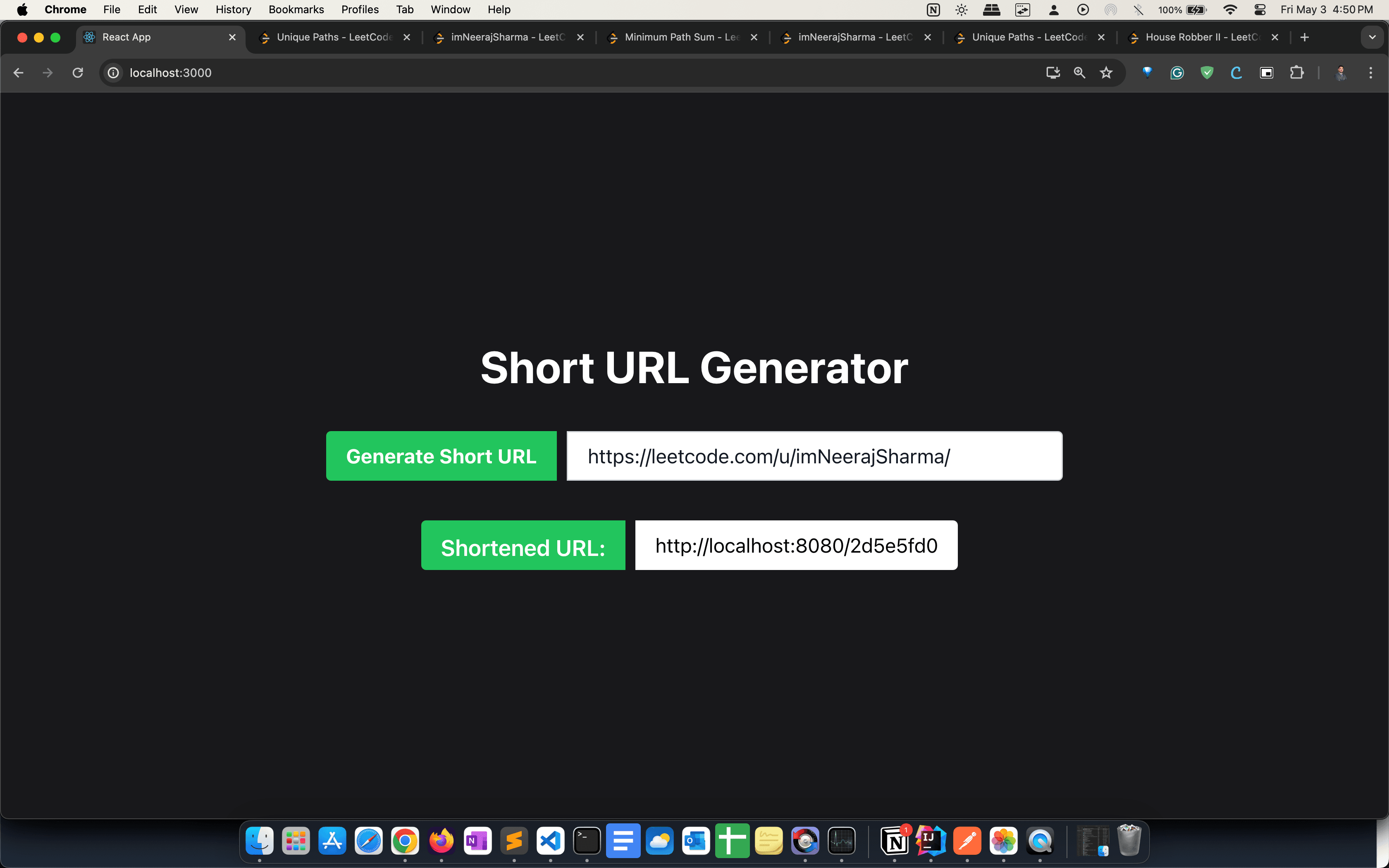 Short URL Generator